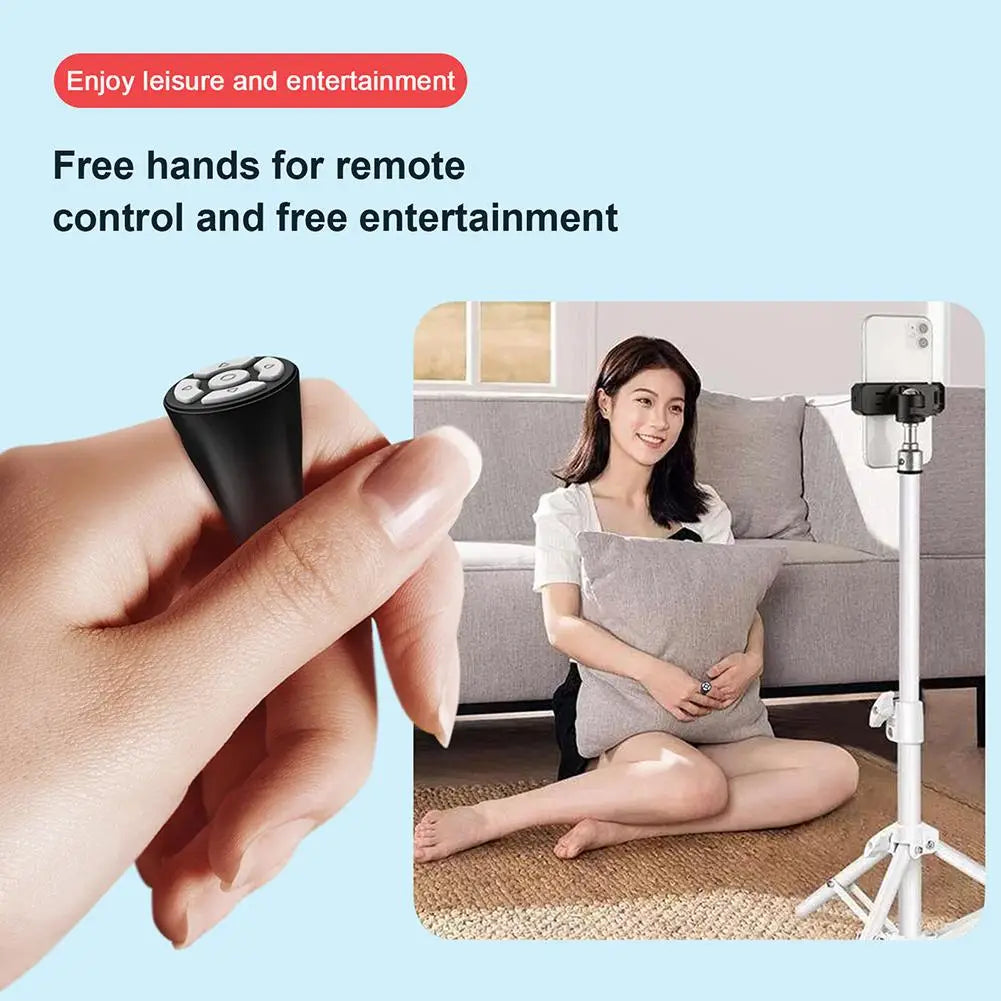 Bluetooth ring remote control tablet phone camera controller remote control page turning - E-Esther Clothing Store