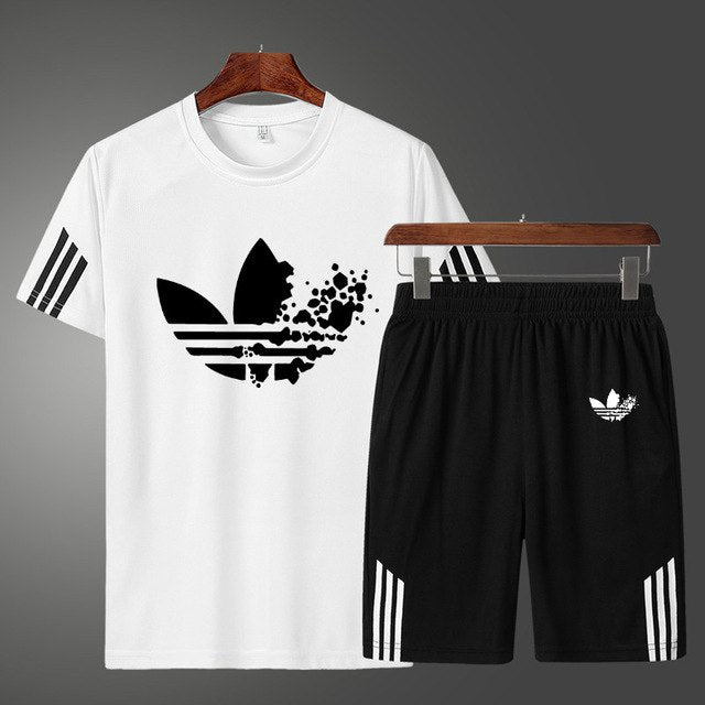 Men's Shorts Casual Suits Sportswear Mens Clothing Man Sets Pants Male sweatshirt Men Brand Clothing - E-Esther Clothing Store