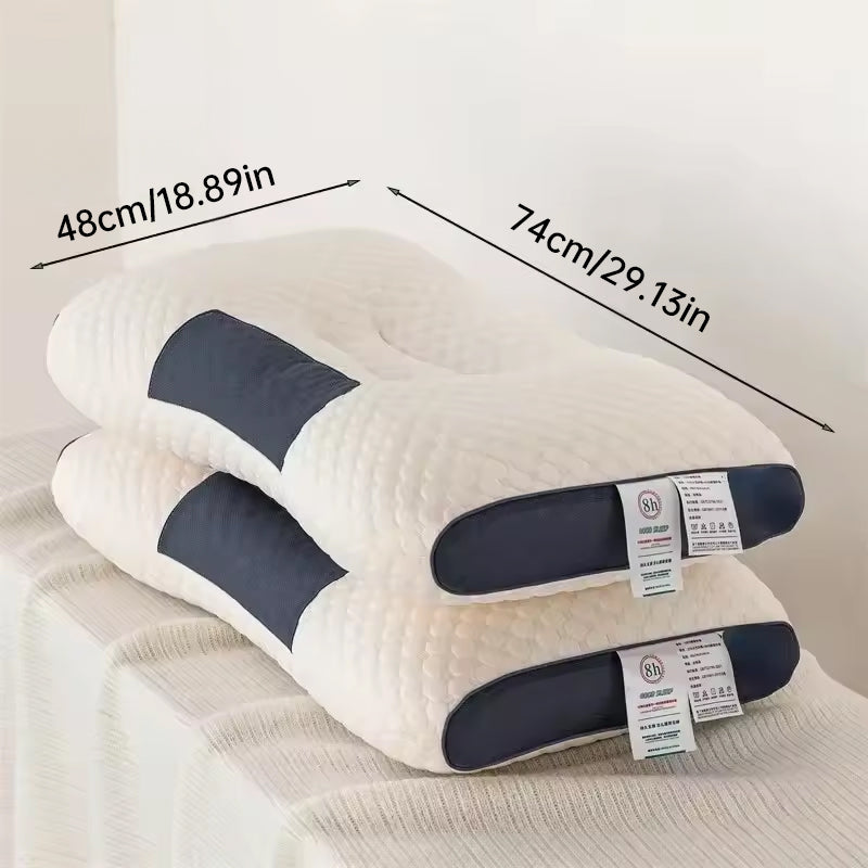 2025 New SPA Sleep Pillow: Sleep aid, neck support, orthopedic, soybean fiber massage, for home - E-Esther Clothing Store