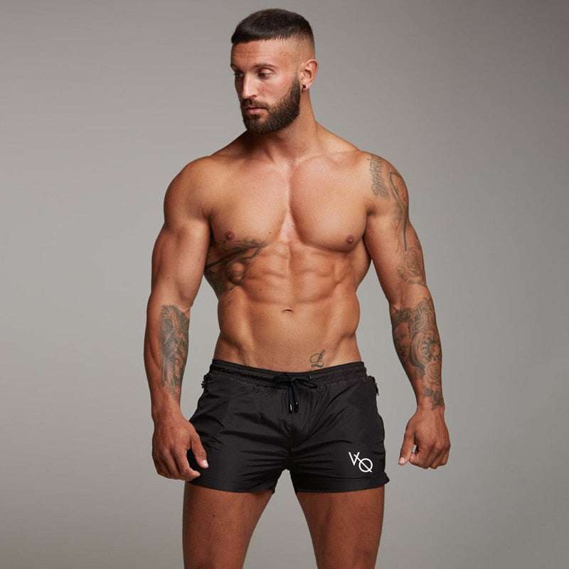 Men Gyms Fitness Bodybuilding Shorts Mens Summer Casual Cool Short Pants Male Jogger Workout Beach Breechcloth Bottoms - E-Esther Clothing Store