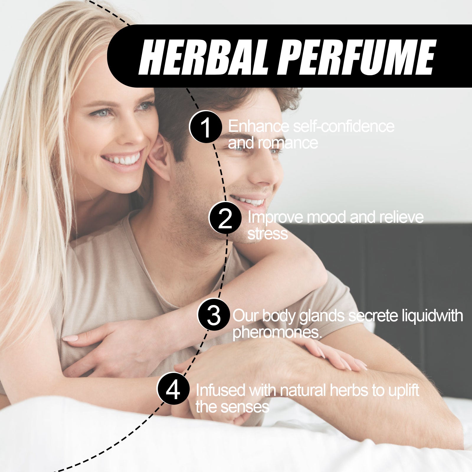 Herbal Perfume Fresh, Light, Natural, Long-Lasting Fragrance With A Niche Couple Dating Atmosphere Perfume - E-Esther Clothing Store
