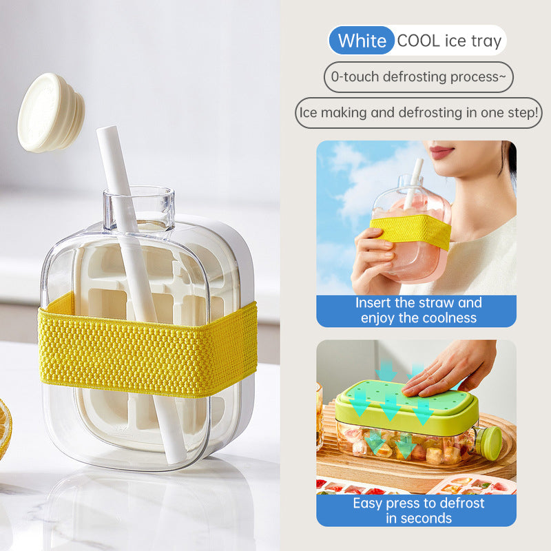 Ice - covered tray; freezer - overflow prevention ice tray - E-Esther Clothing Store