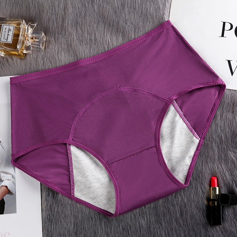 Physiological pants for women comfortable mesh anti leakage sanitary pants for women triangular underwear for women - E-Esther Clothing Store