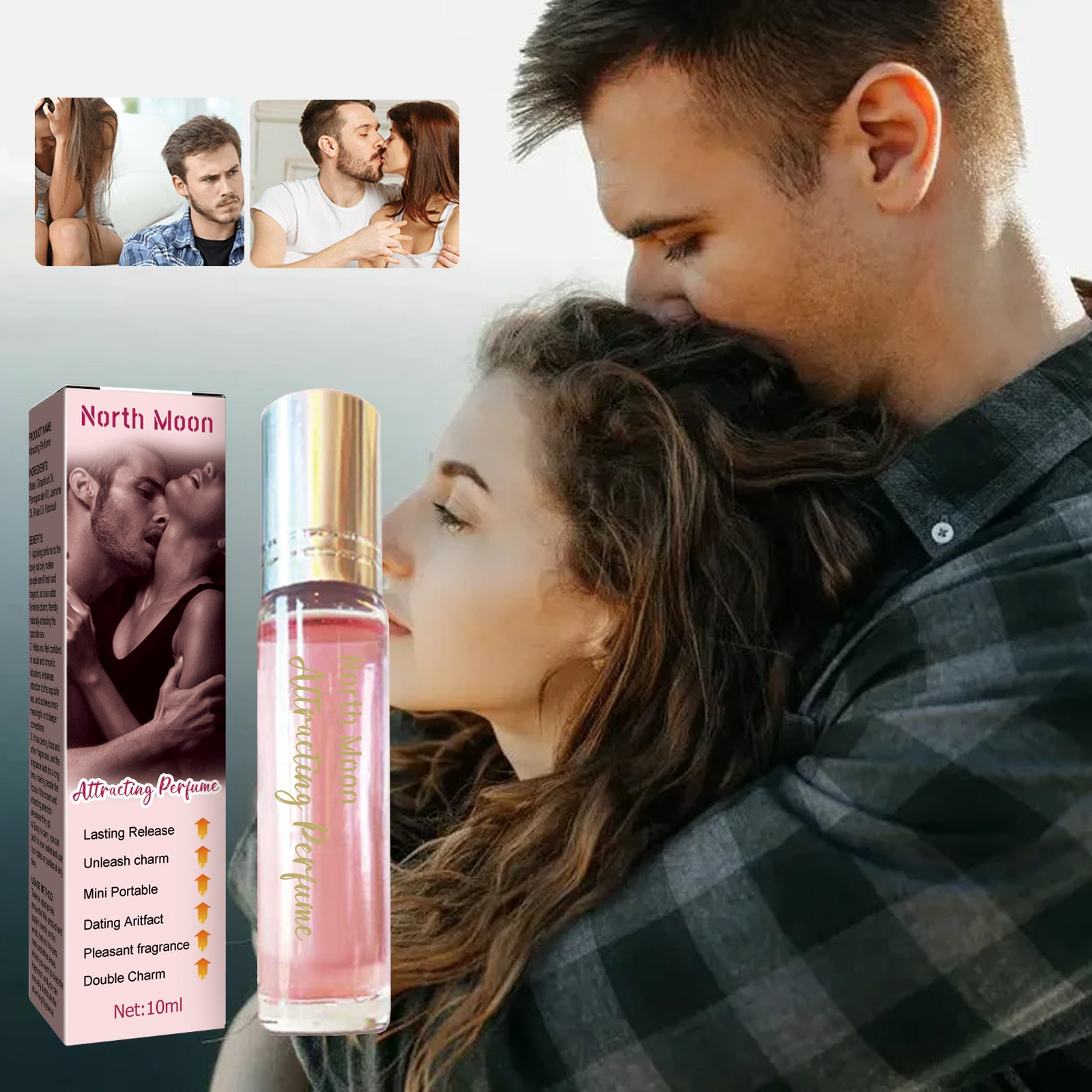 Attracting Perfume, Natural Fresh Light Elegant Lasting Fragrance Mild Not Pungent Date Atmosphere Perfume - E-Esther Clothing Store
