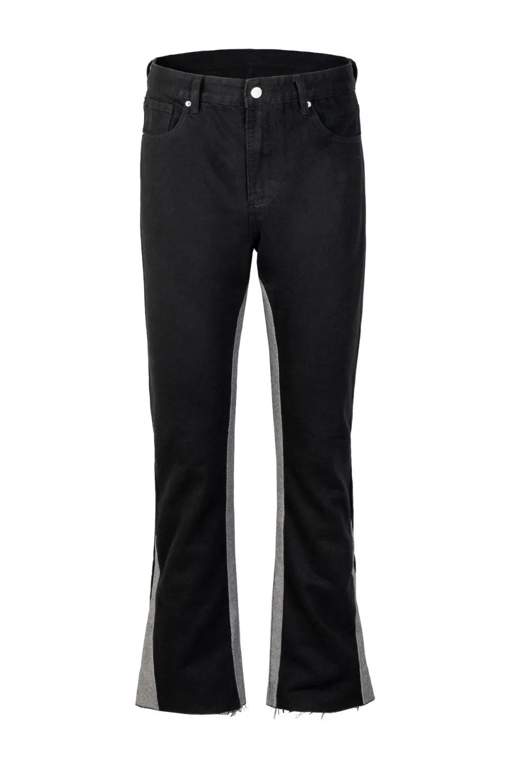 Men's Contrast Bootcut Jeans - E-Esther Clothing Store