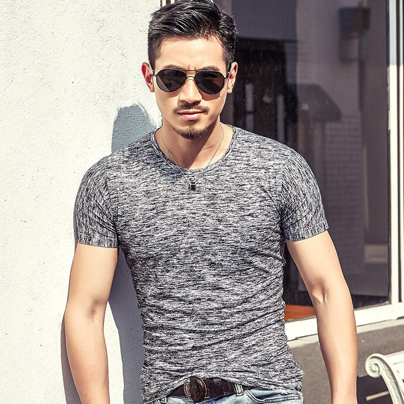 Camouflage Short Sleeved Based T-Shirt