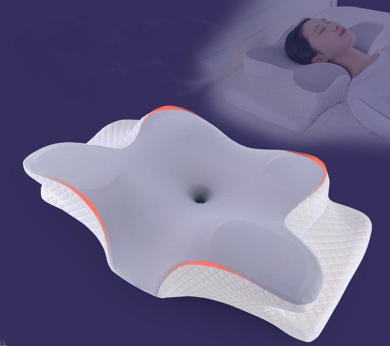 Ergonomic Cervical Pillow For Sleeping Orthopedic Support Pillows Odorless Contour Neck Pain Memory Foam Pillow - E-Esther Clothing Store