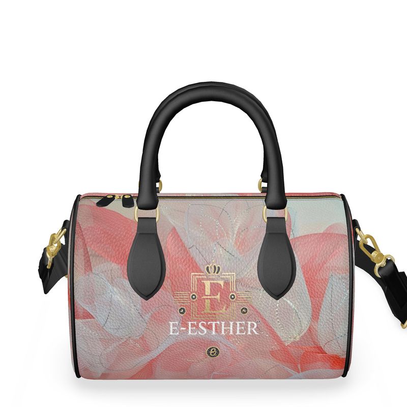 Peach Mini Duffle Bag - E-Esther Clothing Store