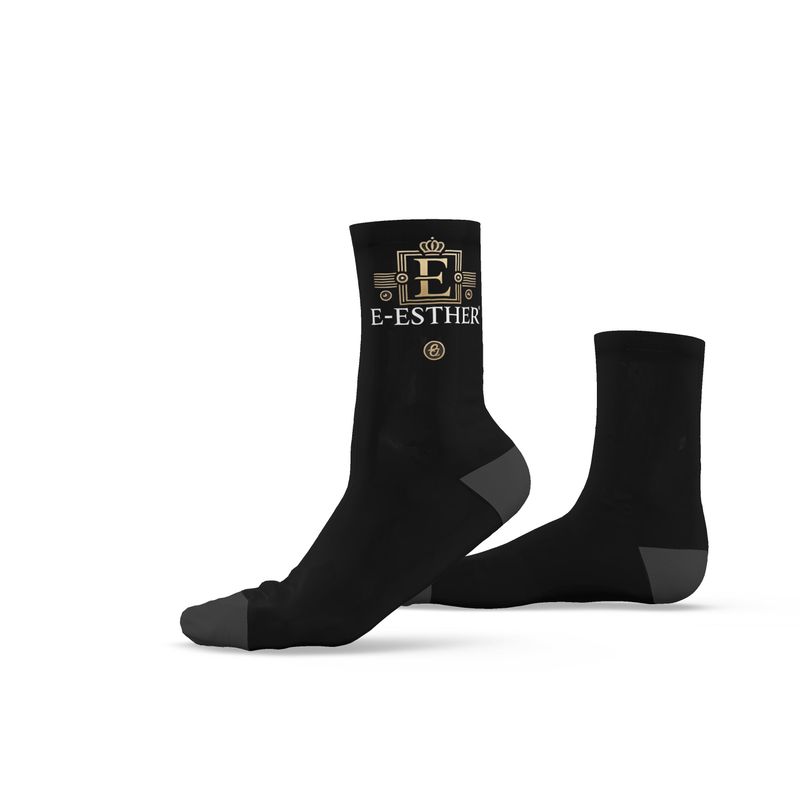 E-Esther Logo Socks - E-Esther Clothing Store