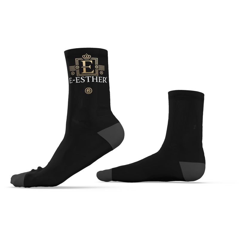 E-Esther Logo Socks - E-Esther Clothing Store