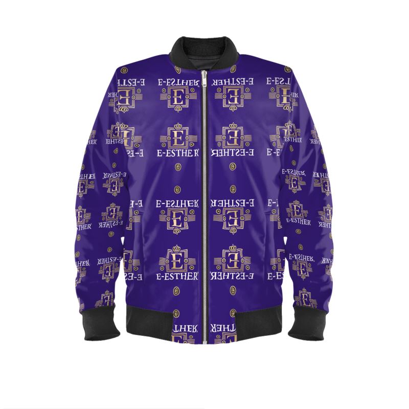 E-Esther Purple Bomber - E-Esther Clothing Store