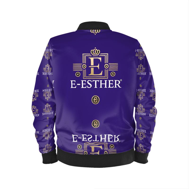 E-Esther Purple Bomber - E-Esther Clothing Store