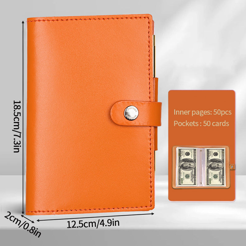 Versatile 100 - envelope savings book. Doubles as banknote album, money - saving organizer & photocard holder. Great for managin - E-Esther Clothing Store