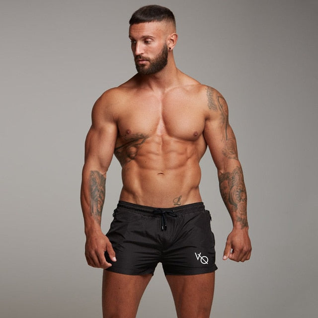 Men Gyms Fitness Bodybuilding Shorts Mens Summer Casual Cool Short Pants Male Jogger Workout Beach Breechcloth Bottoms - E-Esther Clothing Store
