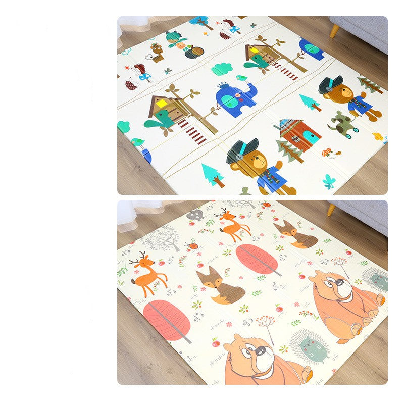 Crawling pad for babies thickened 4cm insulated household baby crawling pad foldable baby floor mat Xpe crawling pad - E-Esther Clothing Store