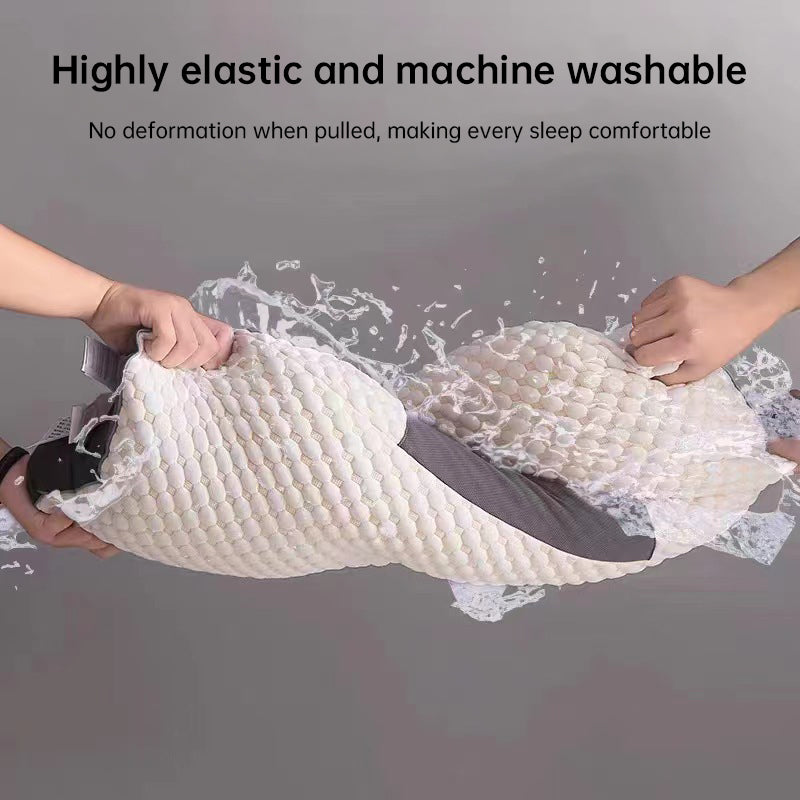 2025 New SPA Sleep Pillow: Sleep aid, neck support, orthopedic, soybean fiber massage, for home - E-Esther Clothing Store