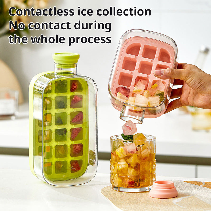 Ice - covered tray; freezer - overflow prevention ice tray - E-Esther Clothing Store