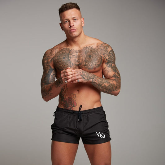 Men Gyms Fitness Bodybuilding Shorts Mens Summer Casual Cool Short Pants Male Jogger Workout Beach Breechcloth Bottoms - E-Esther Clothing Store