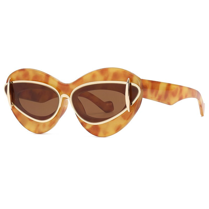 Fashionable cat eye sunglasses with Y2K personality for men and women - E-Esther Clothing Store