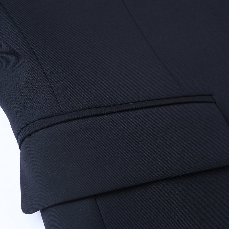 Business Casual Luxury Suit Men Slim Fit Suits with Pants 2 Piece Wedding Blazer Mens Formal Party Jacket - E-Esther Clothing Store