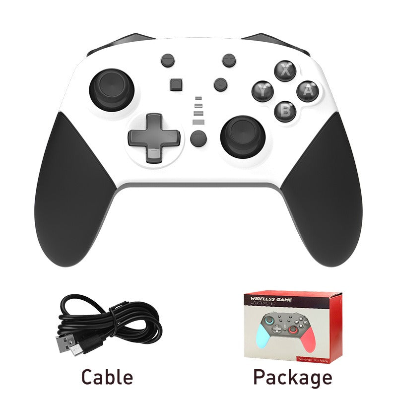 Private Model Adhesive Switch Wireless Bluetooth Controller with Vibration 6-Axis Sensory Switch Pro Gaming Controller - E-Esther Clothing Store