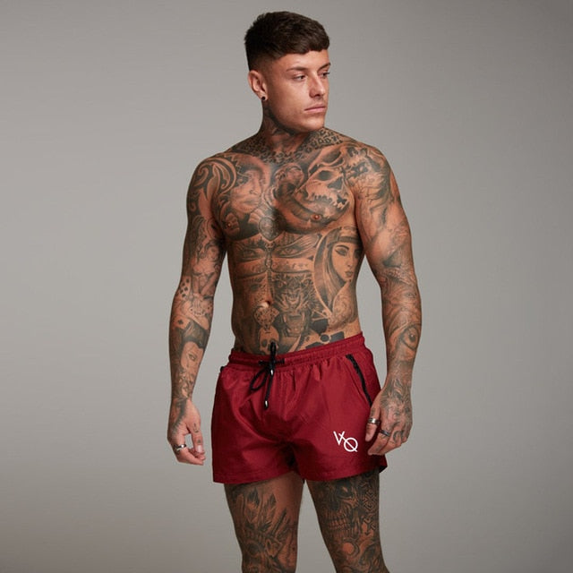 Men Gyms Fitness Bodybuilding Shorts Mens Summer Casual Cool Short Pants Male Jogger Workout Beach Breechcloth Bottoms - E-Esther Clothing Store