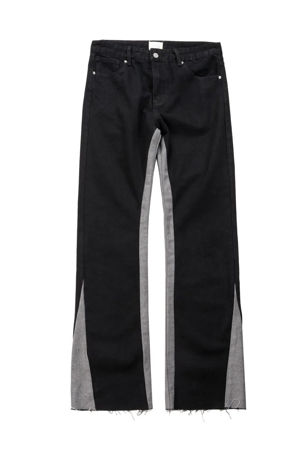 Men's Contrast Bootcut Jeans - E-Esther Clothing Store
