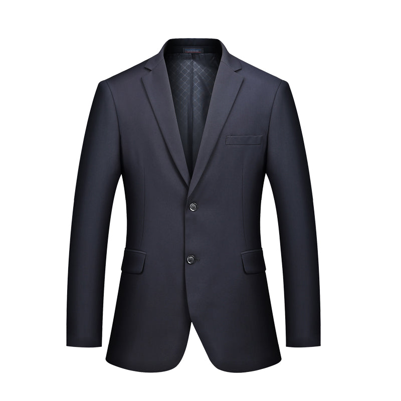 Business Casual Luxury Suit Men Slim Fit Suits with Pants 2 Piece Wedding Blazer Mens Formal Party Jacket - E-Esther Clothing Store