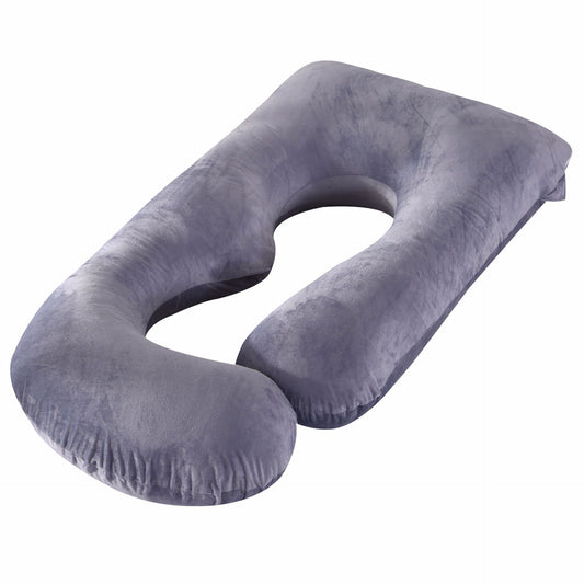 Pregnant women's detachable crystal velvet G-type side lying waist protection pillow - E-Esther Clothing Store