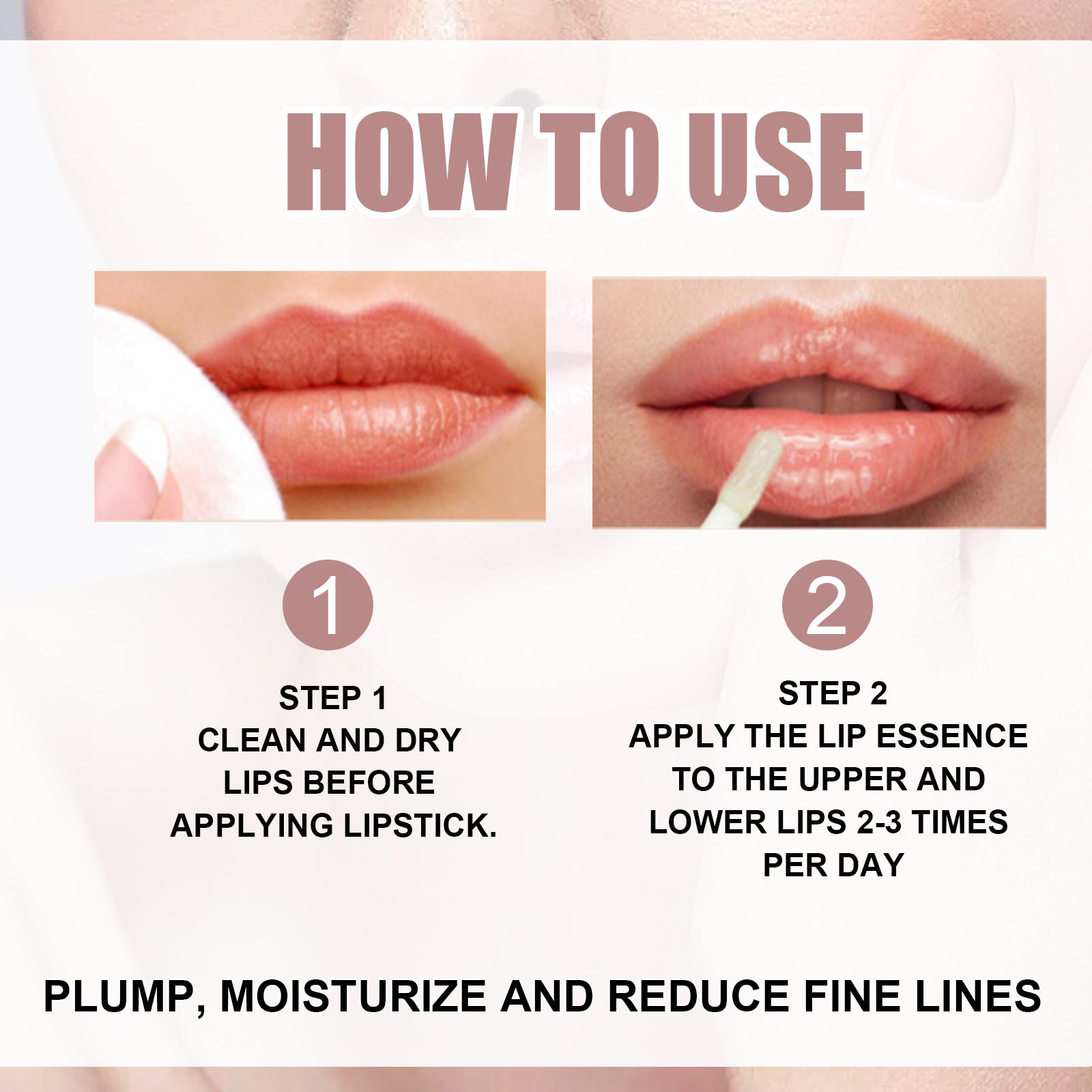 Day And Night Lip Moisturizing Capsule, Hydrates Increases Lip Elasticity And Volumizes Lip Duller Lip Plump Lip Liquid - E-Esther Clothing Store