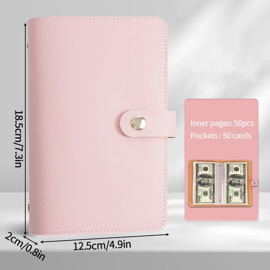 Versatile 100 - envelope savings book. Doubles as banknote album, money - saving organizer & photocard holder. Great for managin - E-Esther Clothing Store