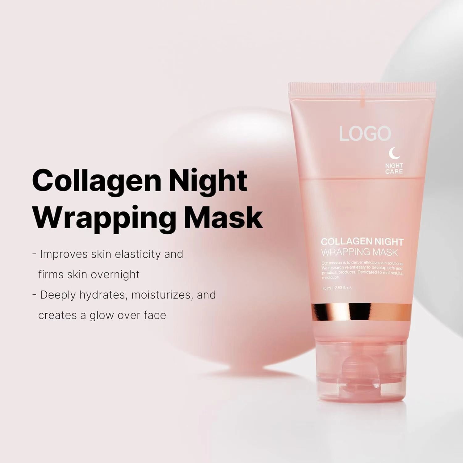 Collagen peel-off mask smearable deep cleansing skin rejuvenation moisturizing skin care sleeping mask - E-Esther Clothing Store
