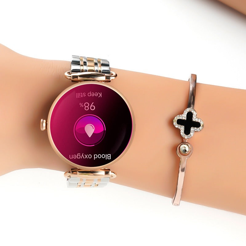 Women's smartwatch Bluetooth call heart rate blood oxygen sleep health monitoring sports watch - E-Esther Clothing Store