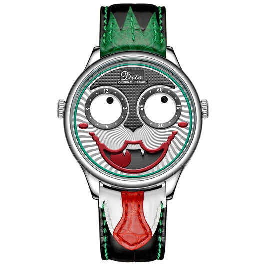 Joker Watch Men Top Brand Luxury Fashion Personality Alloy Quartz Watches Mens Limited Edition Designer Watch