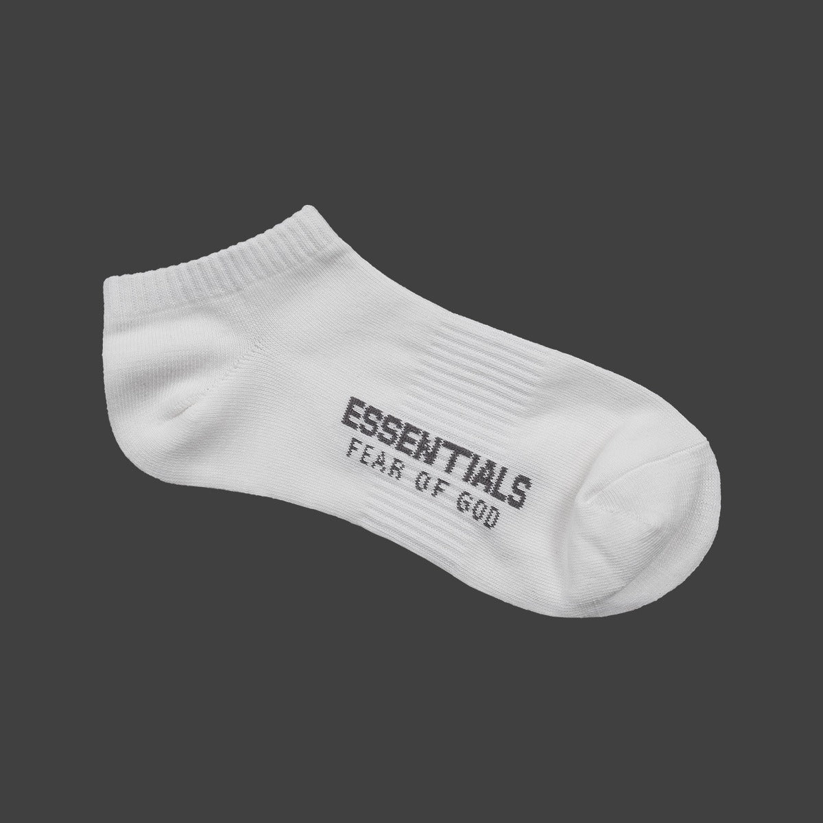 FEAR OF GOD DOUBLE LINE ESSENTIALS Mens and Women's High Street FOG Letter Fashion Brand Sports Socks Boat Socks Versatile - E-Esther Clothing Store