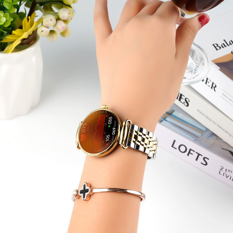 Women's smartwatch Bluetooth call heart rate blood oxygen sleep health monitoring sports watch - E-Esther Clothing Store