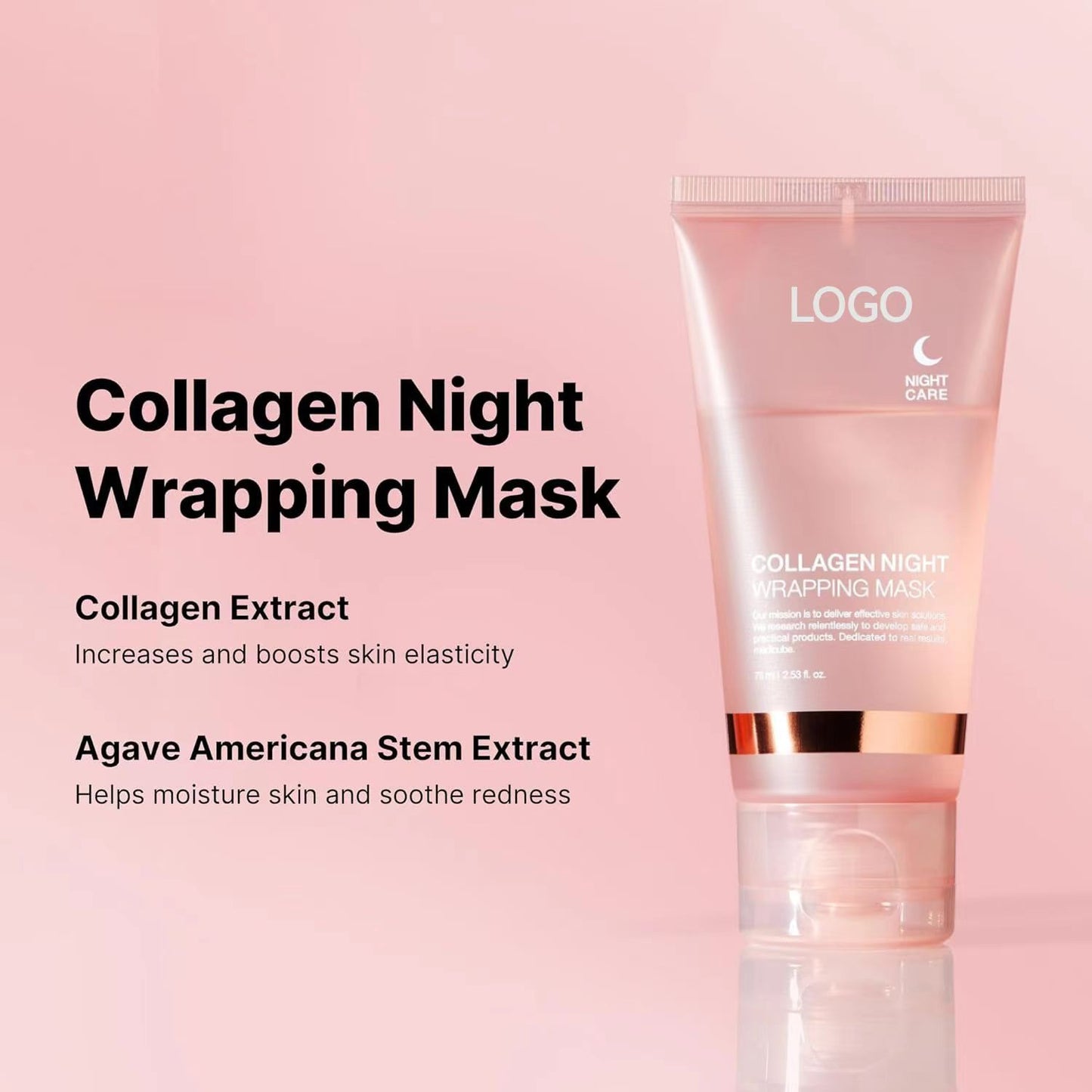 Collagen peel-off mask smearable deep cleansing skin rejuvenation moisturizing skin care sleeping mask - E-Esther Clothing Store