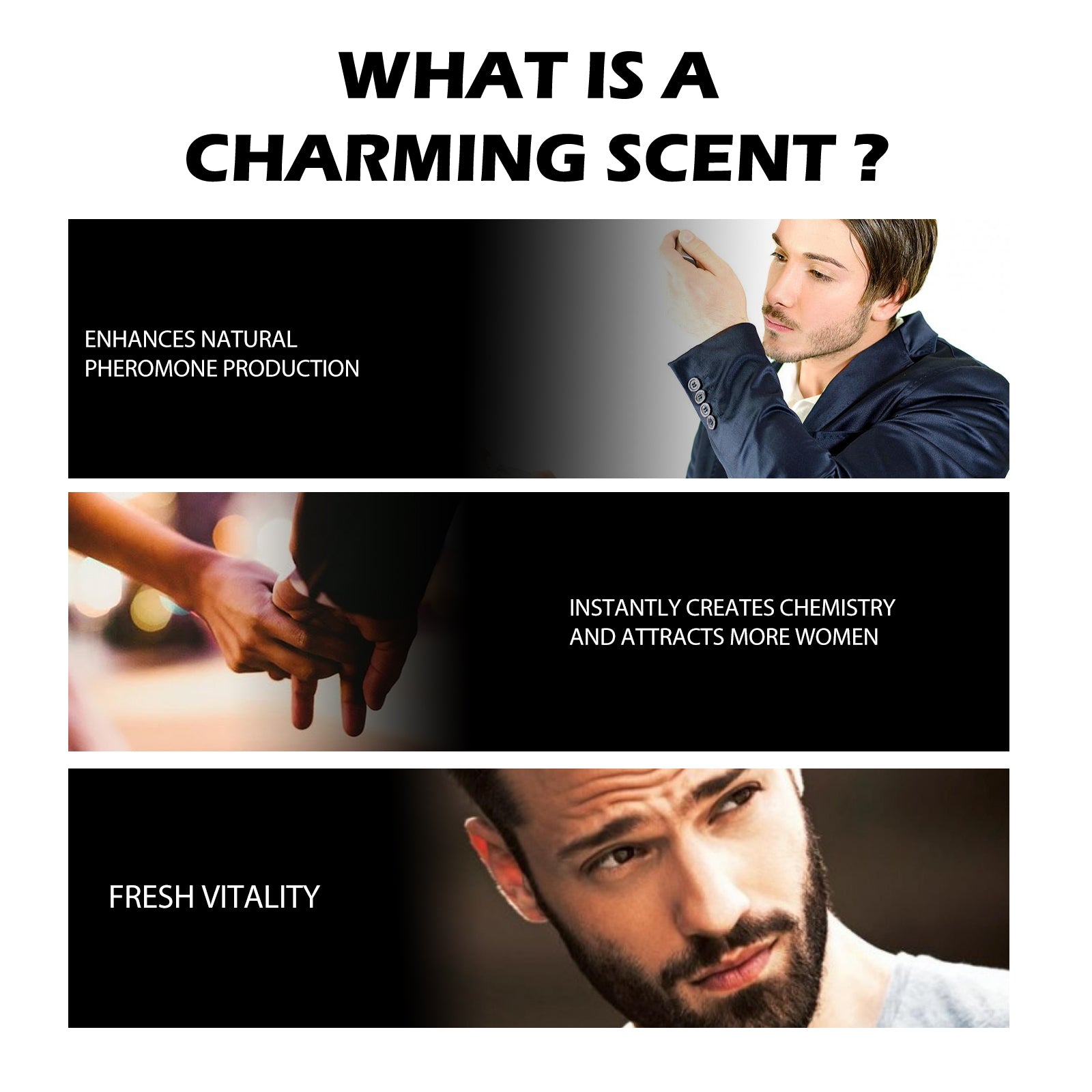 Men's Eau De Toilette Spray Lasting Fragrance Fresh Natural Elegant Release Charm Dating Atmosphere Niche Perfume - E-Esther Clothing Store
