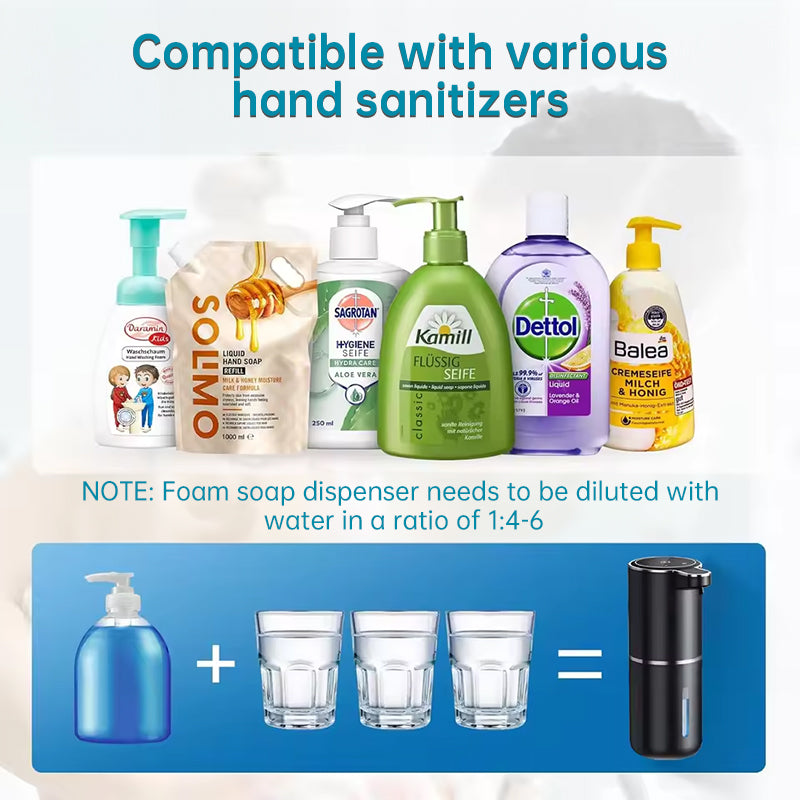 Touchless Sensor Soap Dispenser for Bathroom & Kitchen. Offers Foam and Liquid Modes. - E-Esther Clothing Store