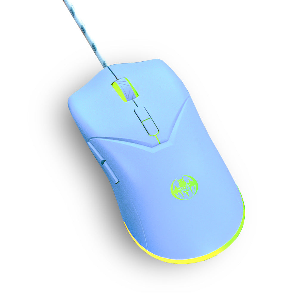 7D Youbat wired gaming mouse 6-speed 7200DPI mouse gaming mouse - E-Esther Clothing Store