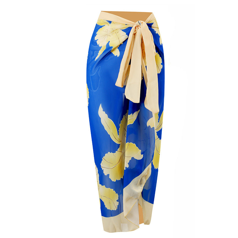 Jumpsuit sunscreen gauze skirt set - E-Esther Clothing Store