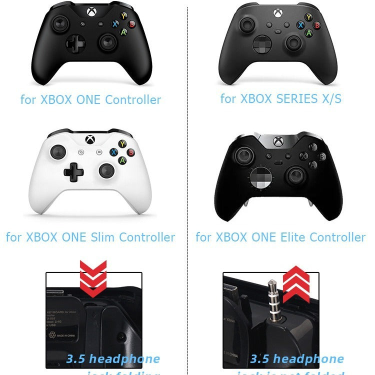 Suitable for Xbox One series game controllers wireless keyboard Xbox Series S/X input keyboard with joystick - E-Esther Clothing Store