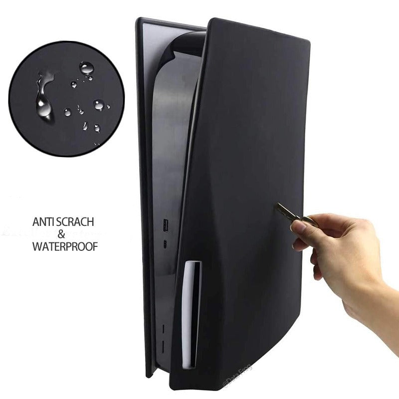 Suitable for PS5 host silicone cover PS5 shell protective cover PS5 soft shell optical drive version host protective cover - E-Esther Clothing Store