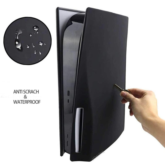 Suitable for PS5 host silicone cover PS5 shell protective cover PS5 soft shell optical drive version host protective cover - E-Esther Clothing Store