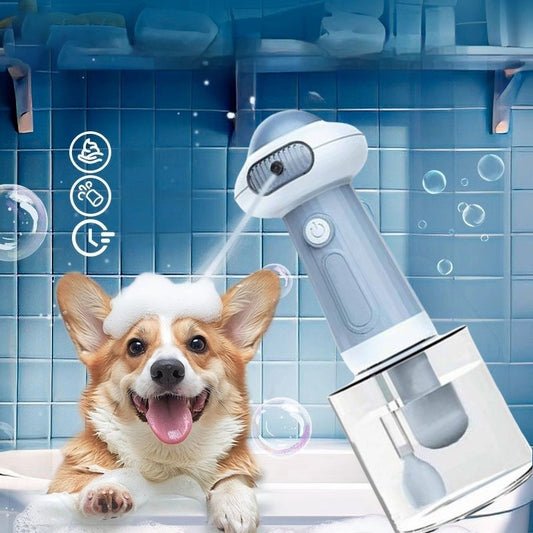 Pet Cleaning Bathing Automatic Pet Shower Foaming Machine Cat Dog Bath Solution Foaming Machine Electric Bubble Machine - E-Esther Clothing Store