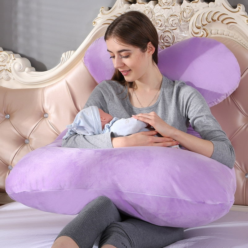 130x70cm Pregnant Pillow for Pregnant Women Cushion for Pregnant Cushions of Pregnancy Maternity Support Breastfeeding for Sleep - E-Esther Clothing Store