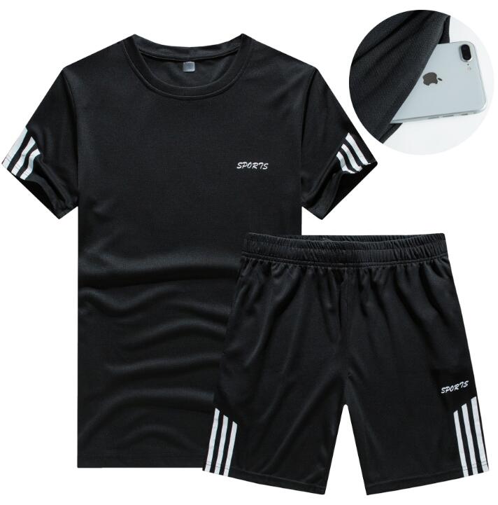 Men's Shorts Casual Suits Sportswear Mens Clothing Man Sets Pants Male sweatshirt Men Brand Clothing - E-Esther Clothing Store