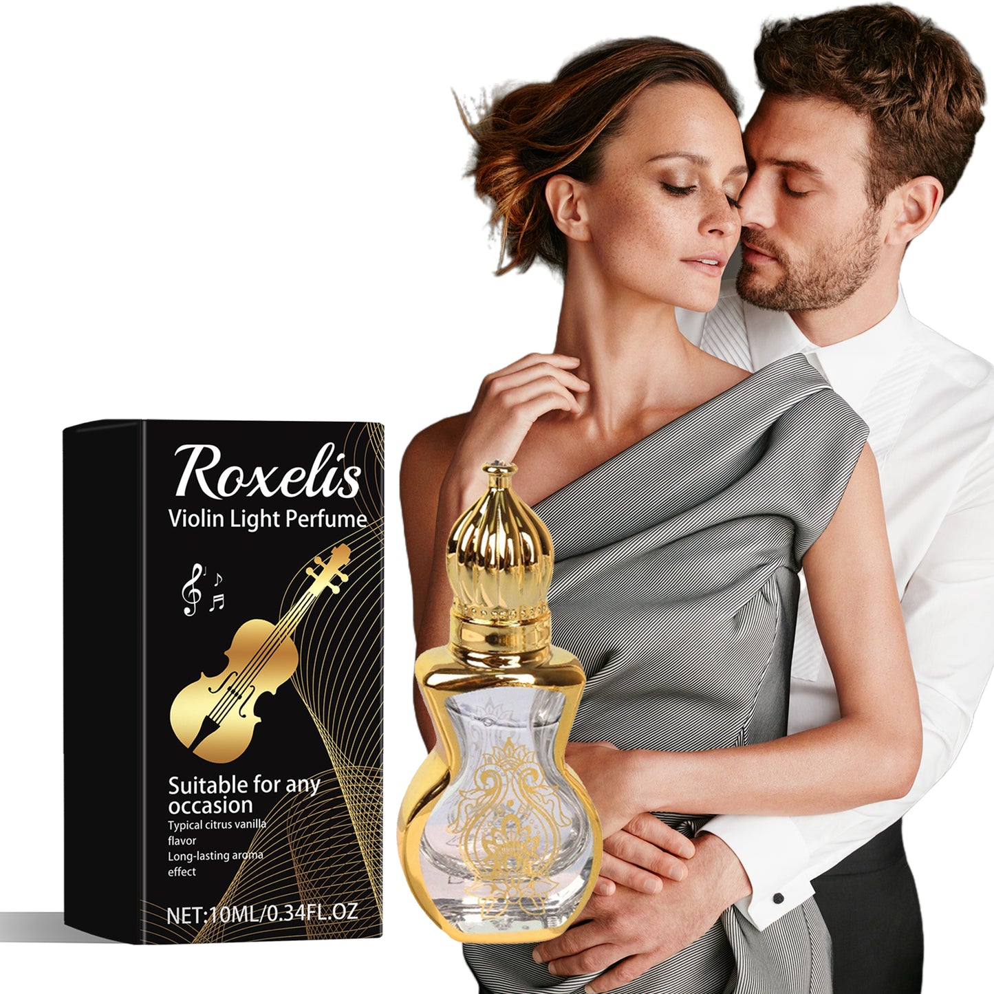 Violin Light Perfume Fresh Citrus Vanilla Romantic Date Charm Fragrance Natural Fragrance - E-Esther Clothing Store