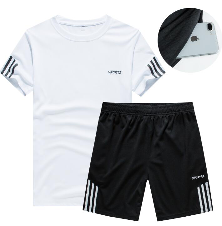 Men's Shorts Casual Suits Sportswear Mens Clothing Man Sets Pants Male sweatshirt Men Brand Clothing - E-Esther Clothing Store