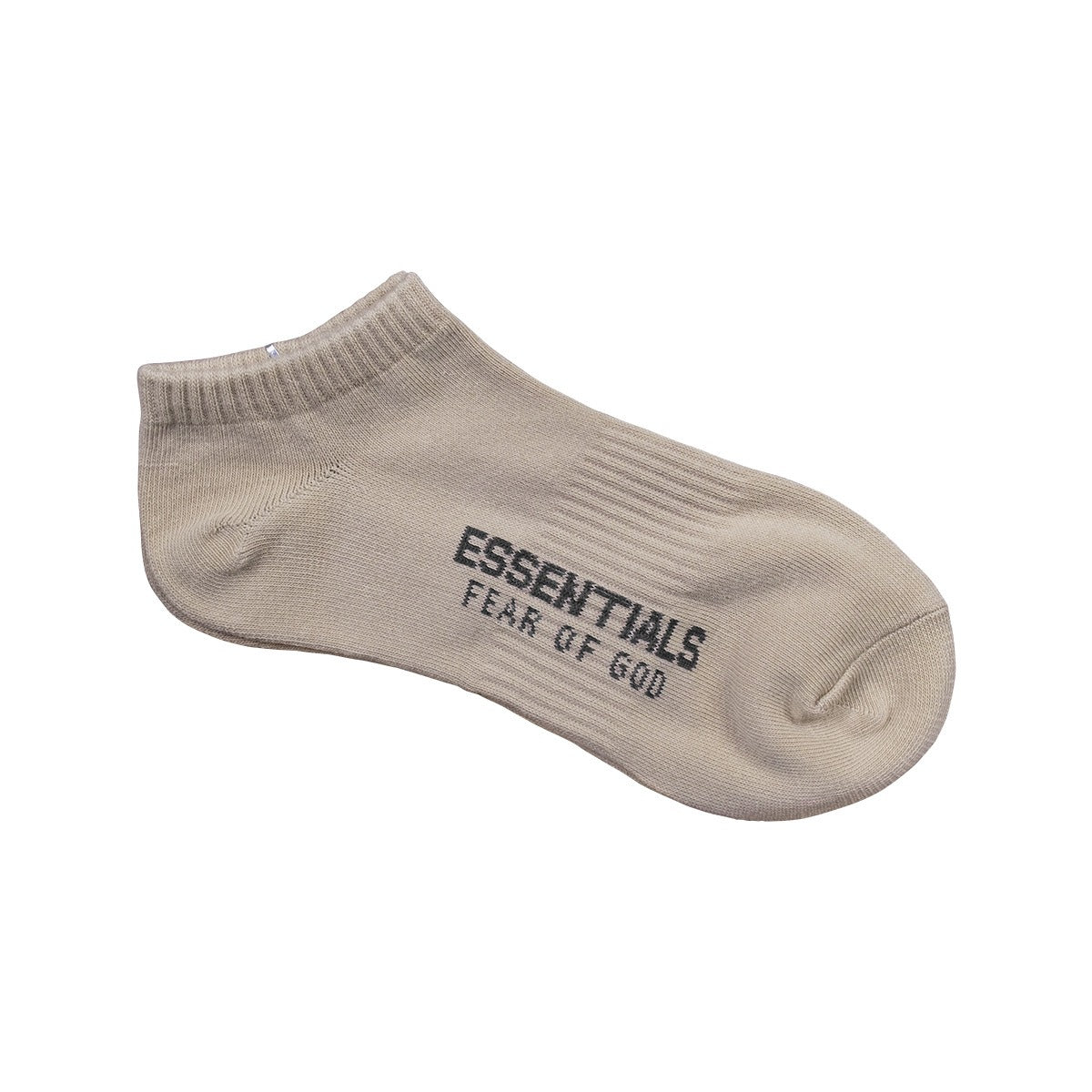 FEAR OF GOD DOUBLE LINE ESSENTIALS Mens and Women's High Street FOG Letter Fashion Brand Sports Socks Boat Socks Versatile - E-Esther Clothing Store